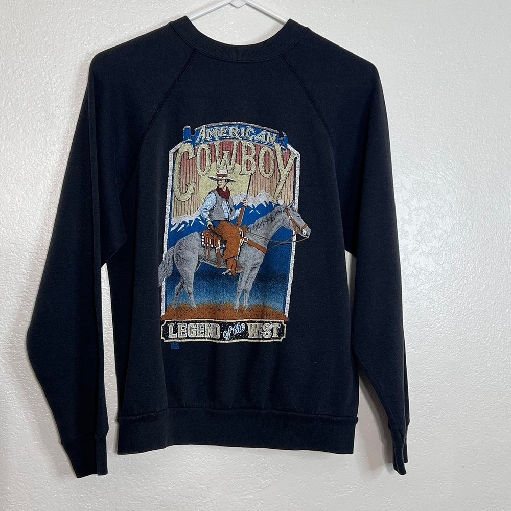 Vintage American cowboy crew neck tagged medium